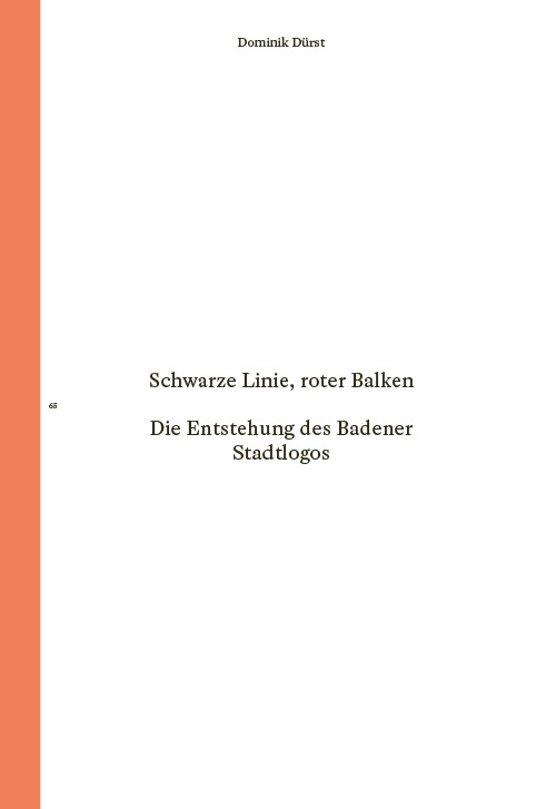 Badener Neujahrsblätter 2025